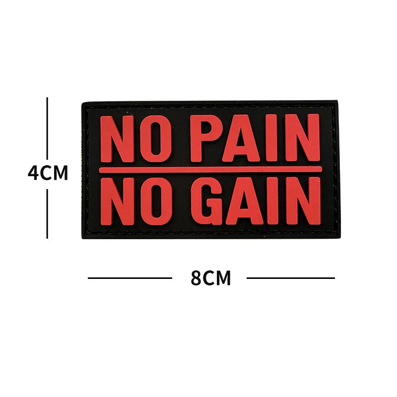 PVC-Fitness-Patches für Rucksack und Ausrüstung