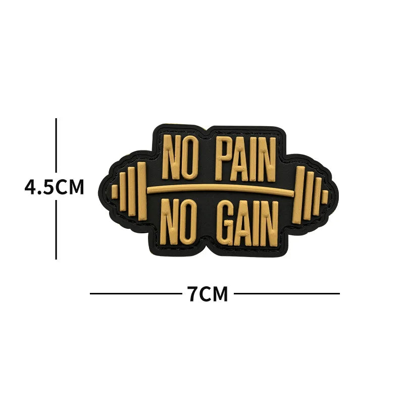 PVC-Fitness-Patches für Rucksack und Ausrüstung