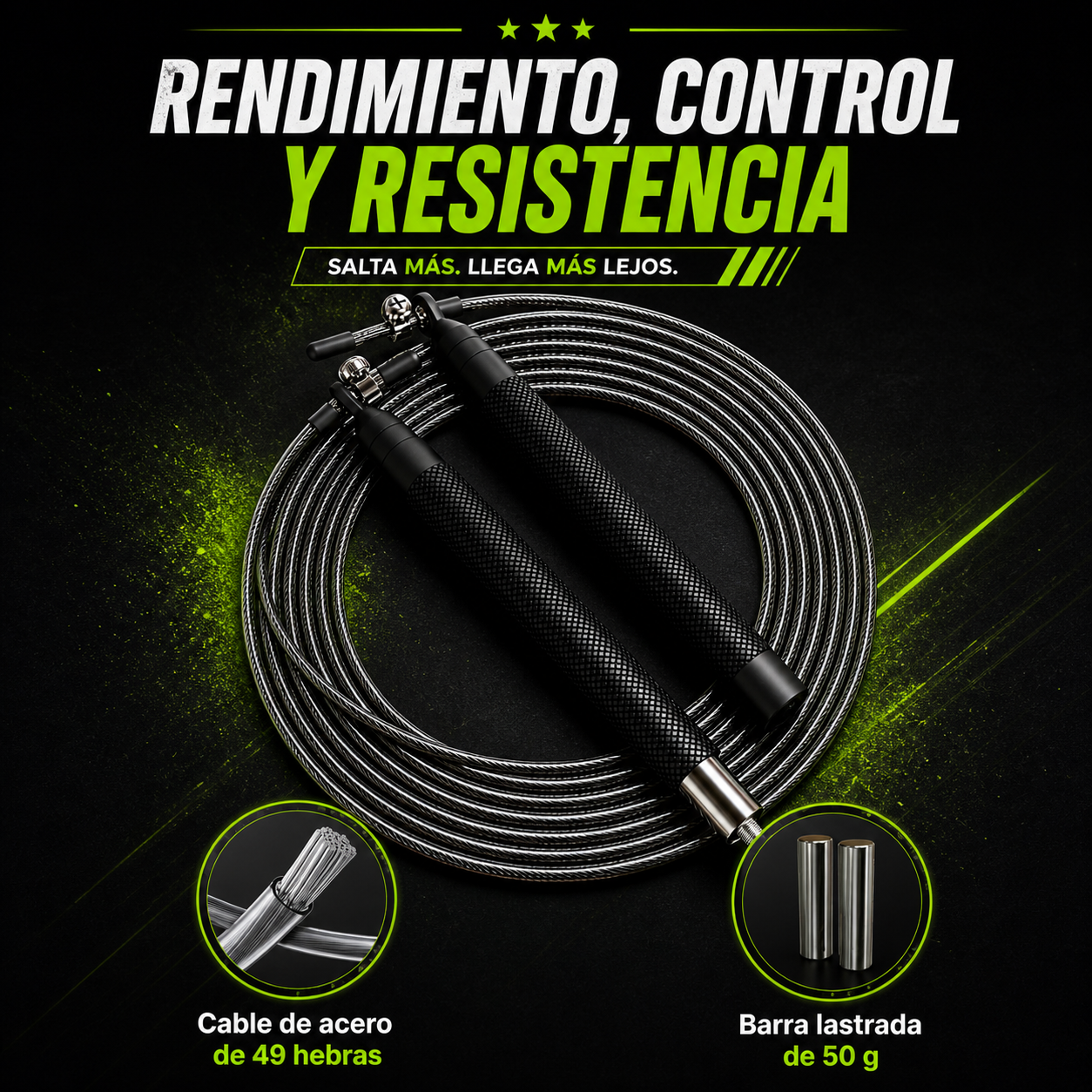 Comba Lastrada Fitness para Entrenamiento Funcional