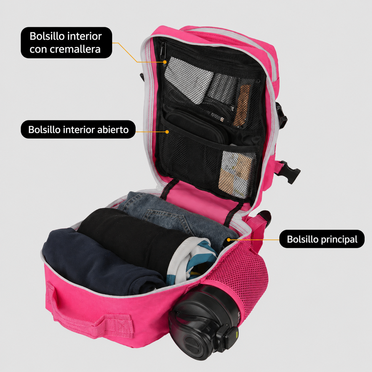 Wasserdichter Sportrucksack 9L