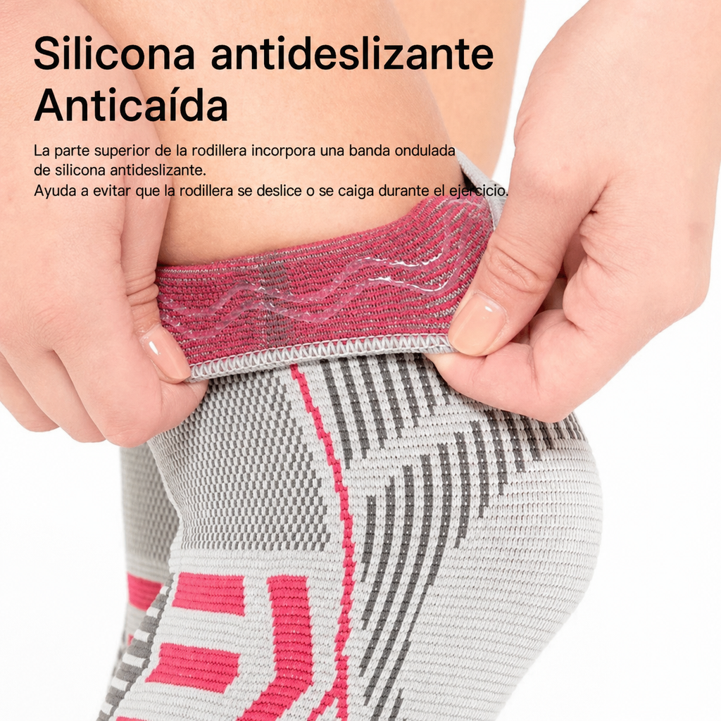 Professionelle, rutschfeste Kompressions-Kniebandage
