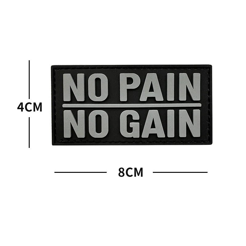 PVC-Fitness-Patches für Rucksack und Ausrüstung