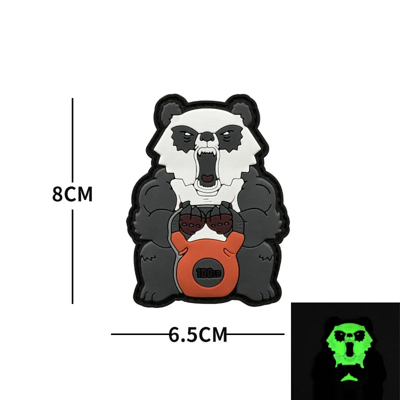 PVC-Fitness-Patches für Rucksack und Ausrüstung